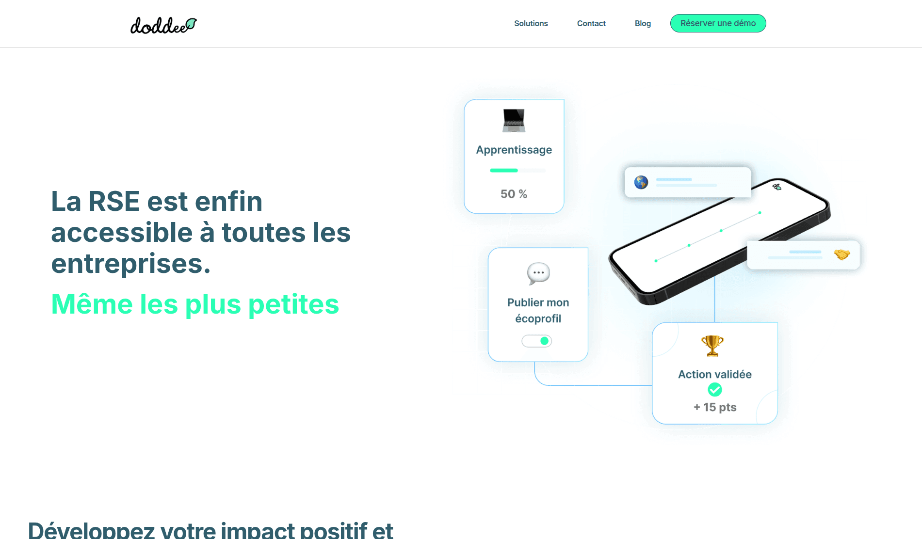Développement web - Société Doddee